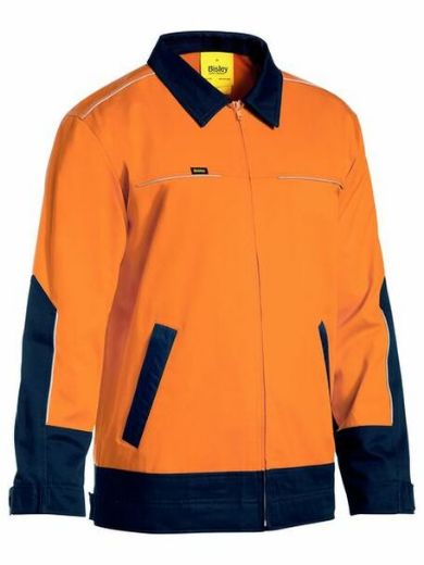 Picture of Hi Vis Drill Jacket With Liquid Repellent Finish